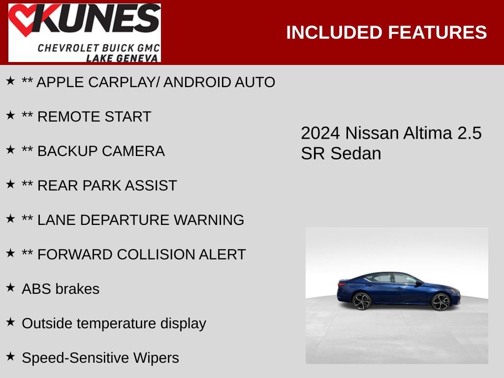 Used 2024 Nissan Altima 2.5 SR image 2