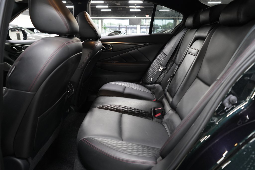 Used 2023 INFINITI Q50 Red Sport 400 w/ Black Opal Edition RWD image 26
