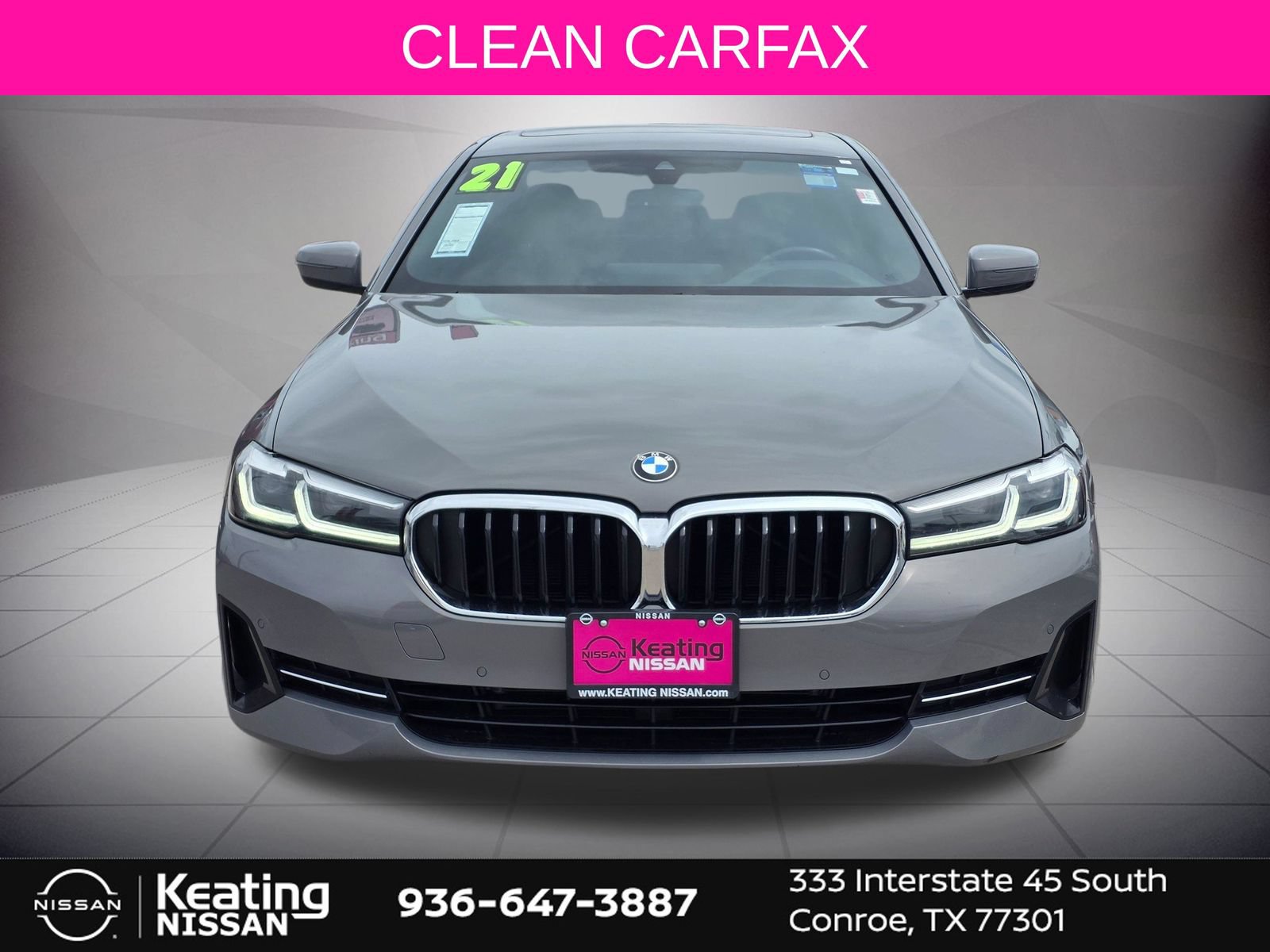 Used 2021 BMW 530i xDrive w/ Premium Package AWD/4WD image 4
