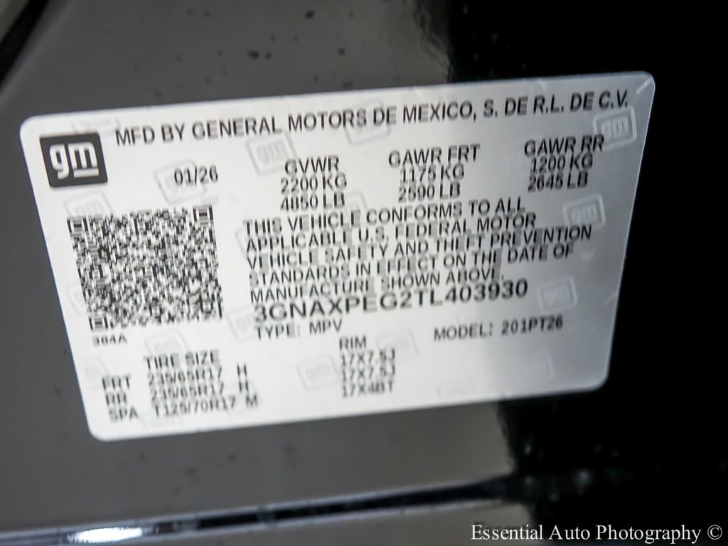 New 2026 Chevrolet Equinox LT w/ LPO, Floor Liner Package image 20