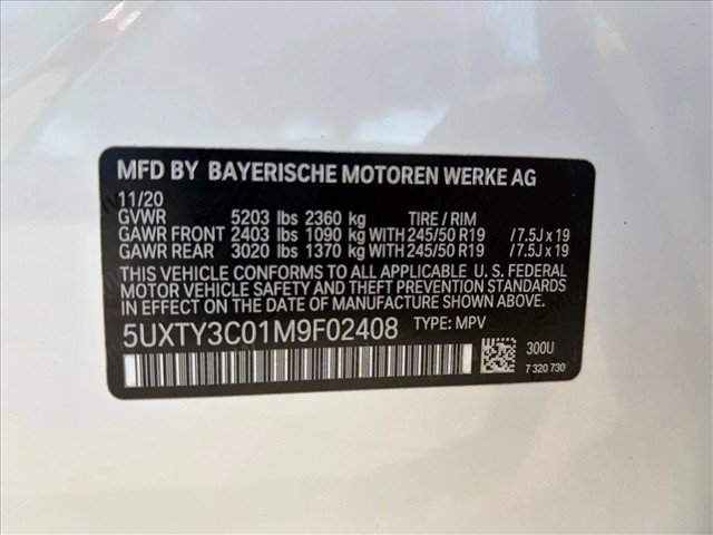 Used 2021 BMW X3 sDrive30i w/ Premium Package RWD image 25