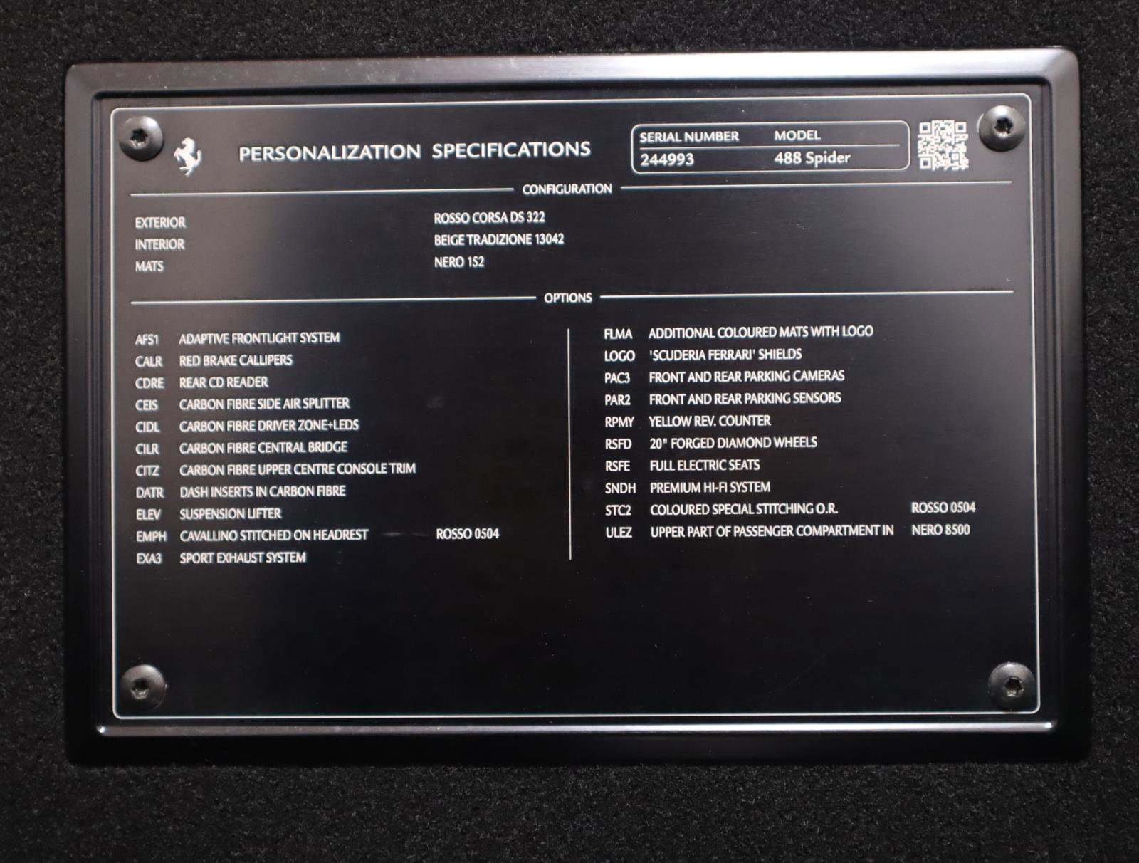 Certified 2019 Ferrari 488 Spider image 23