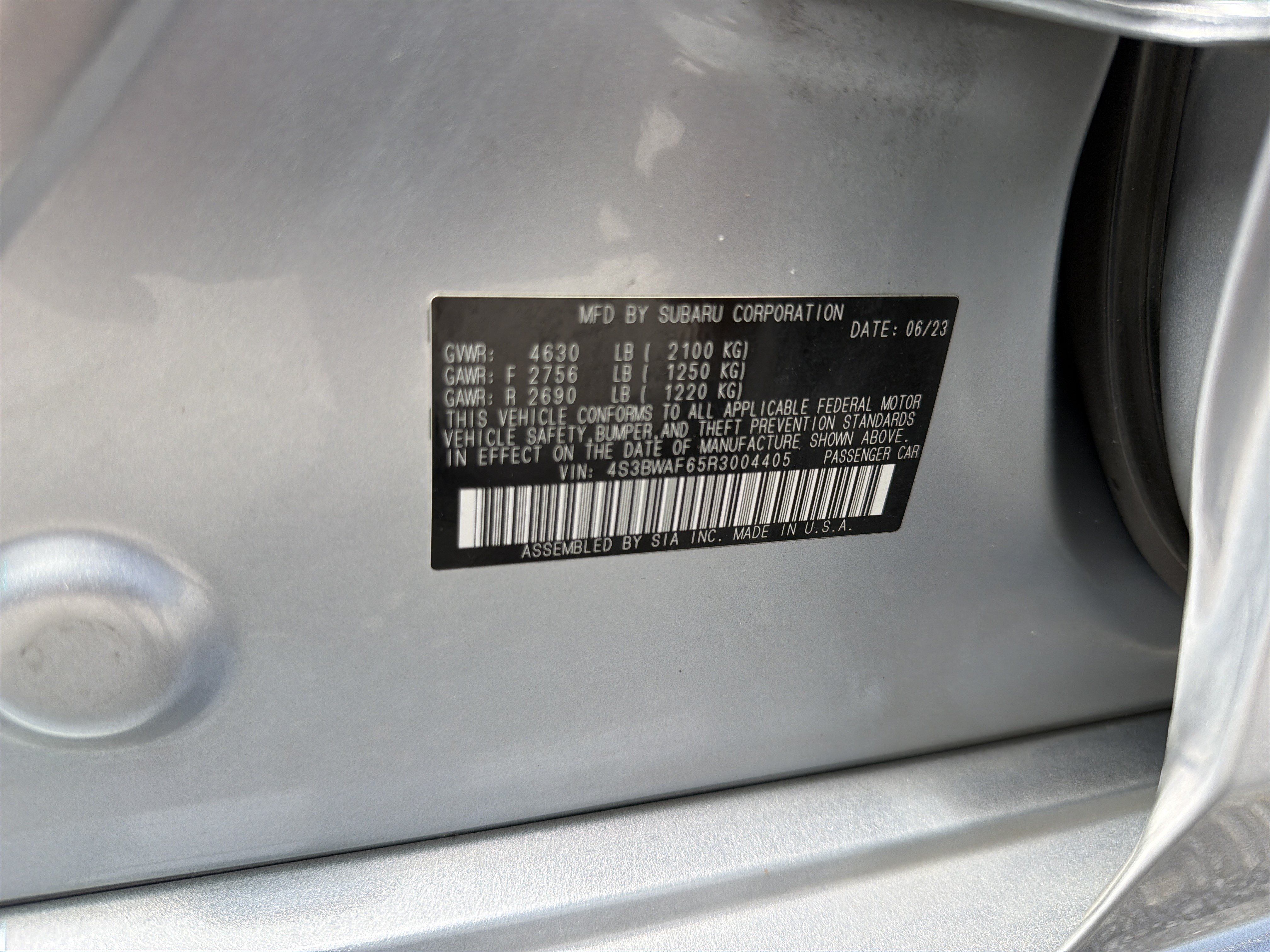 Used 2024 Subaru Legacy Premium AWD/4WD image 30