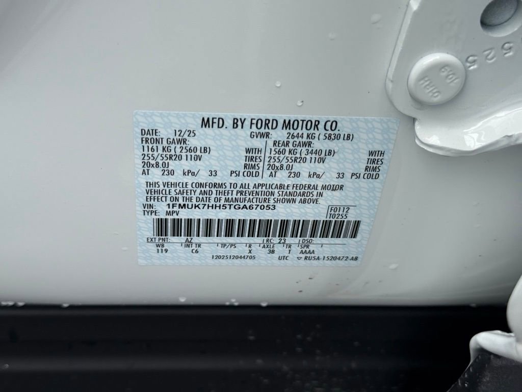 New 2026 Ford Explorer Platinum RWD image 35