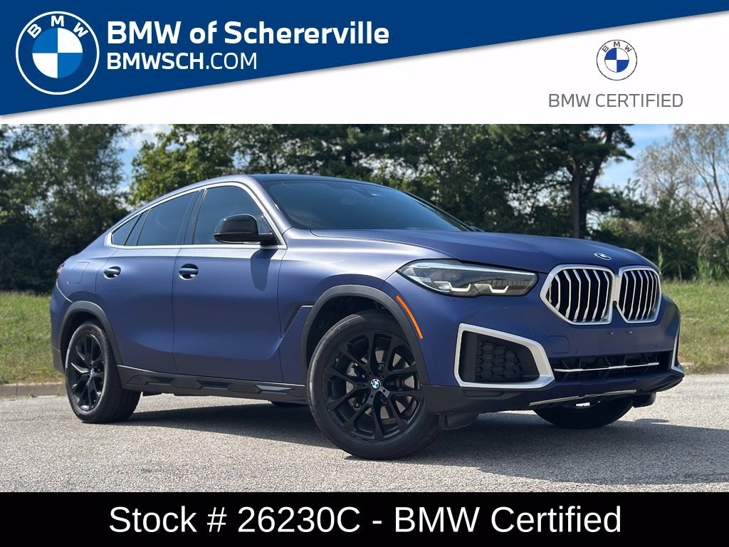 Certified 2023 BMW X6 xDrive40i AWD/4WD image 1