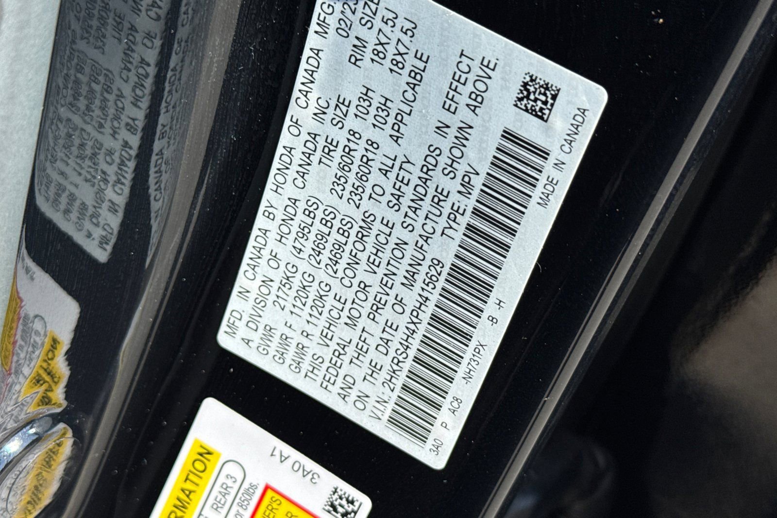 Certified 2023 Honda CR-V EX image 28