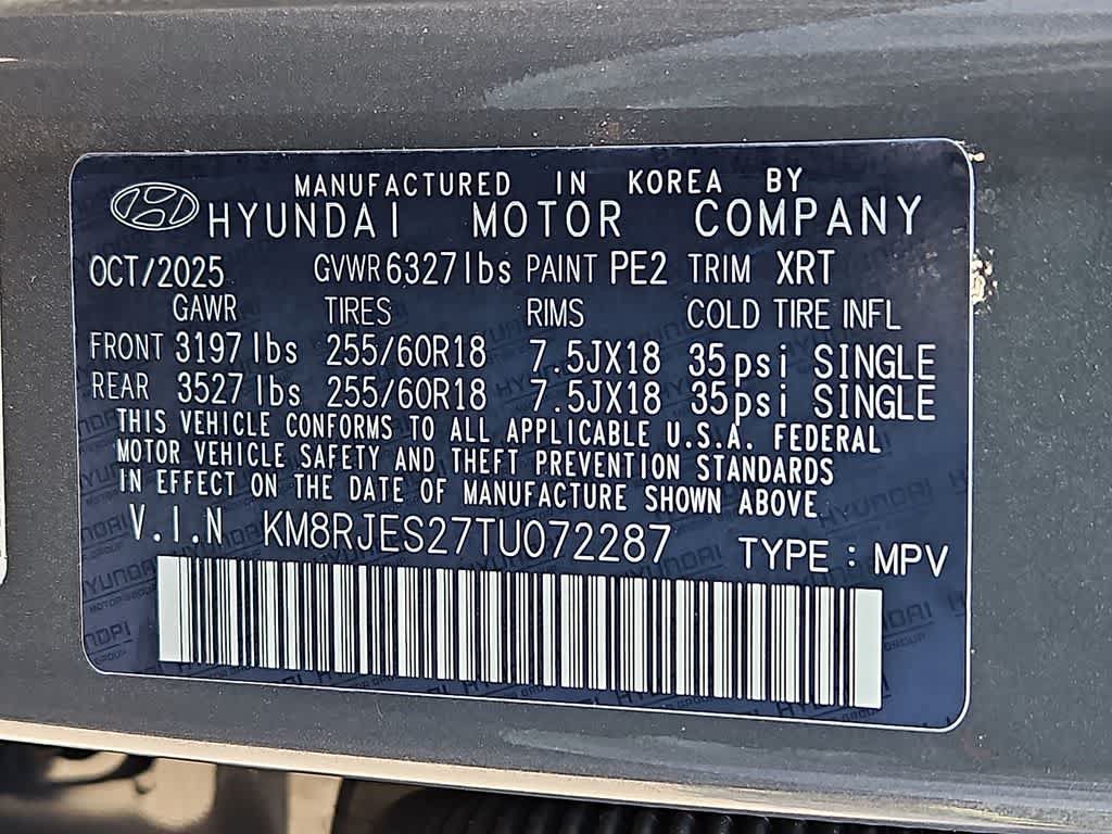 New 2026 Hyundai Palisade XRT Pro AWD/4WD image 24