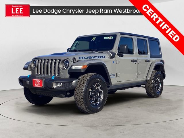 Used 2023 Jeep Wrangler Unlimited Rubicon 4xe w/ Cold Weather Group image 1