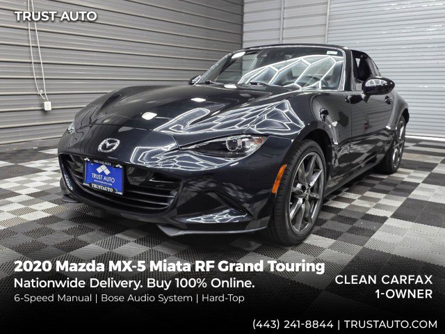 Used 2020 MAZDA MX-5 Miata RF Grand Touring RWD image 38
