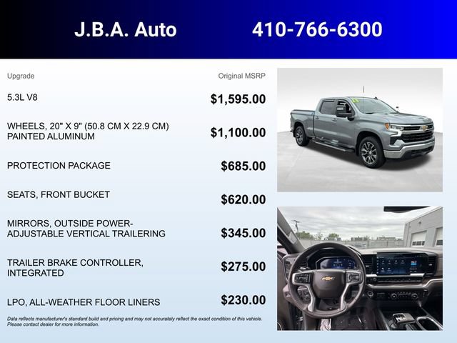 Certified 2023 Chevrolet Silverado 1500 LT w/ Protection Package AWD/4WD image 5