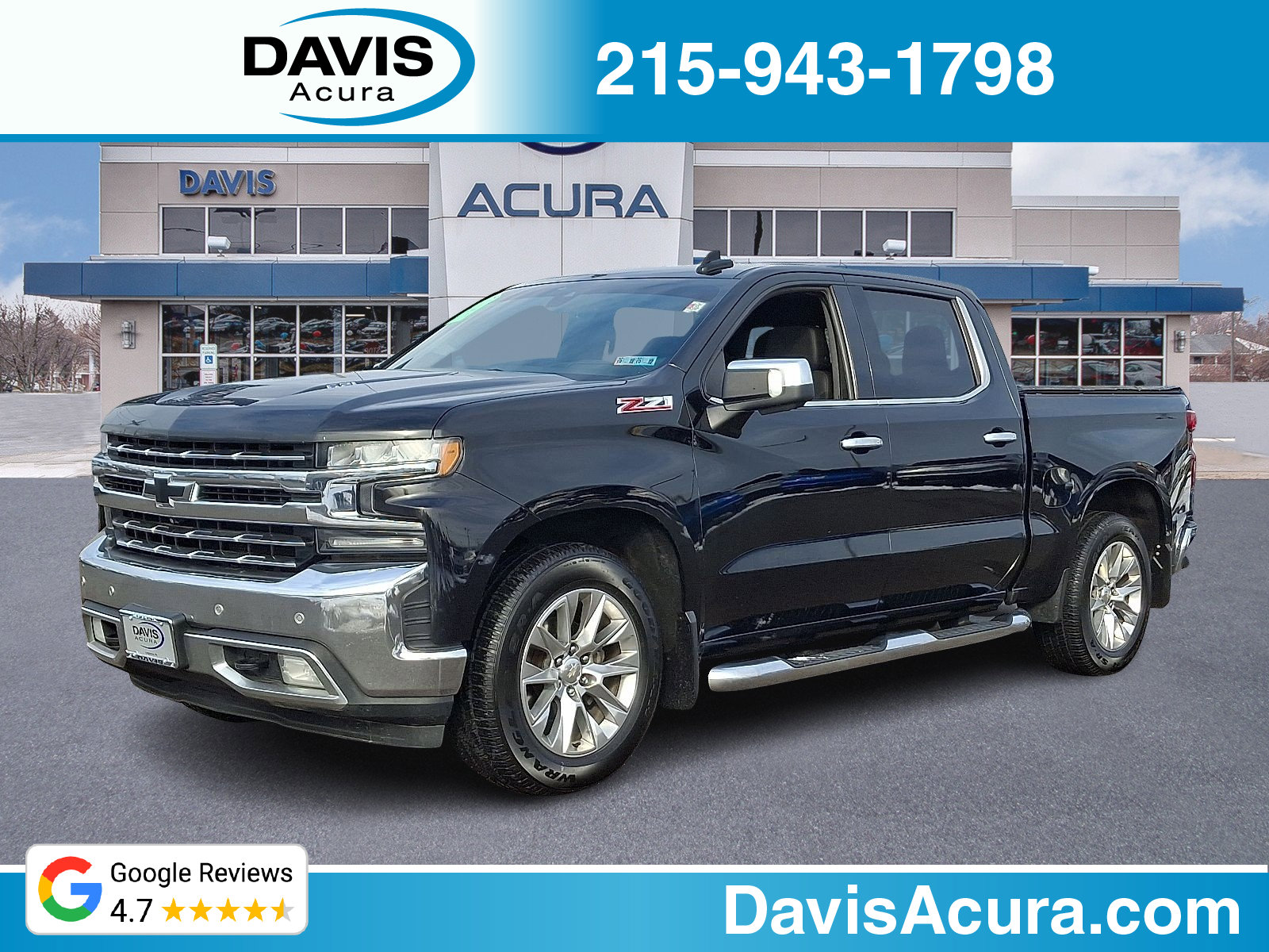 Used 2019 Chevrolet Silverado 1500 LTZ w/ LTZ Premium Package image 1