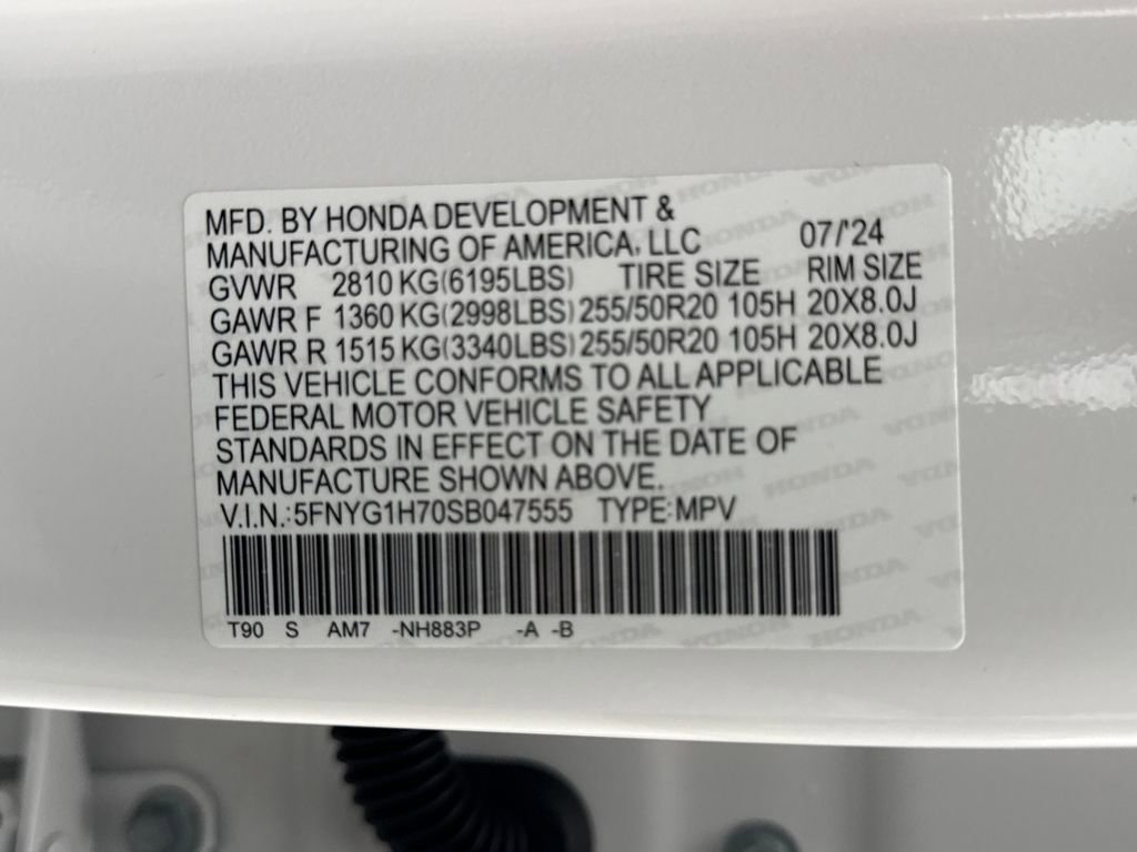 Certified 2025 Honda Pilot Touring image 26