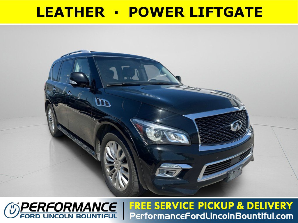Used 2015 INFINITI QX80 4WD w/ 22" Wheel Package