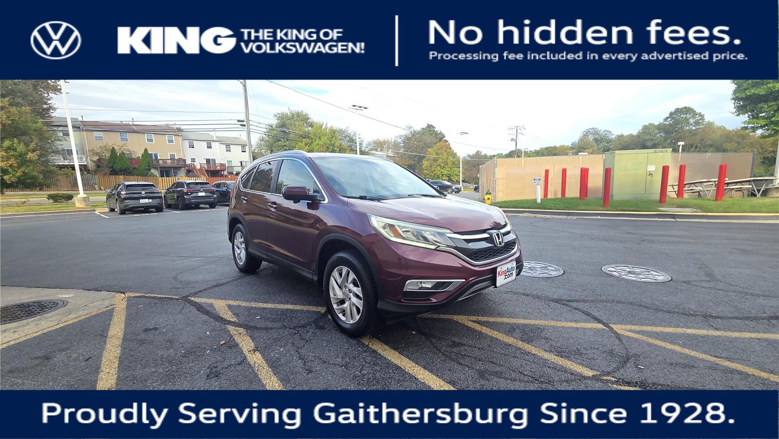 Used 2016 Honda CR-V EX-L