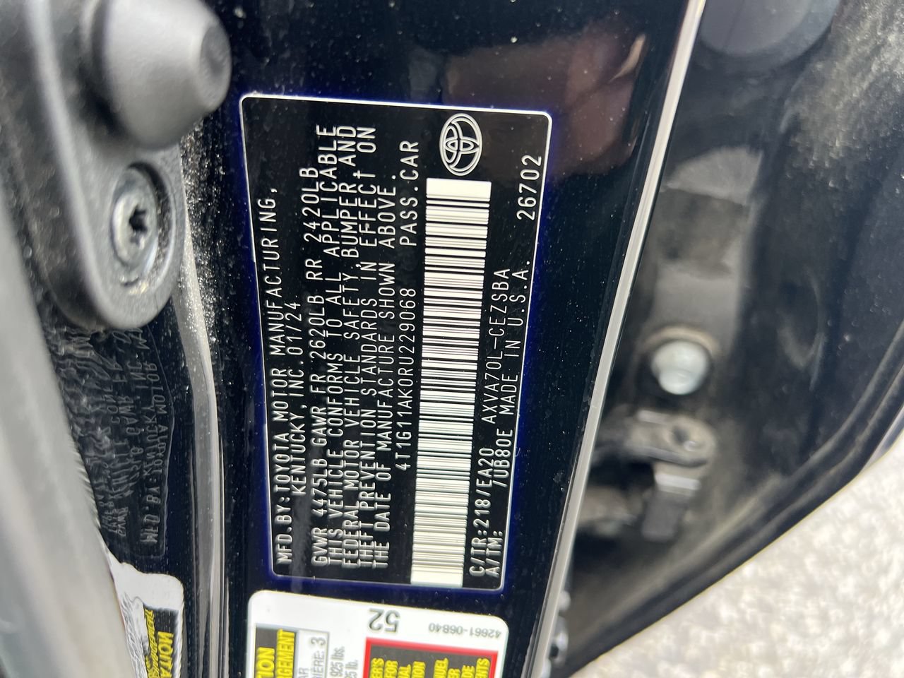 Used 2024 Toyota Camry SE FWD image 36