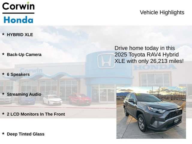 Used 2025 Toyota RAV4 XLE image 6