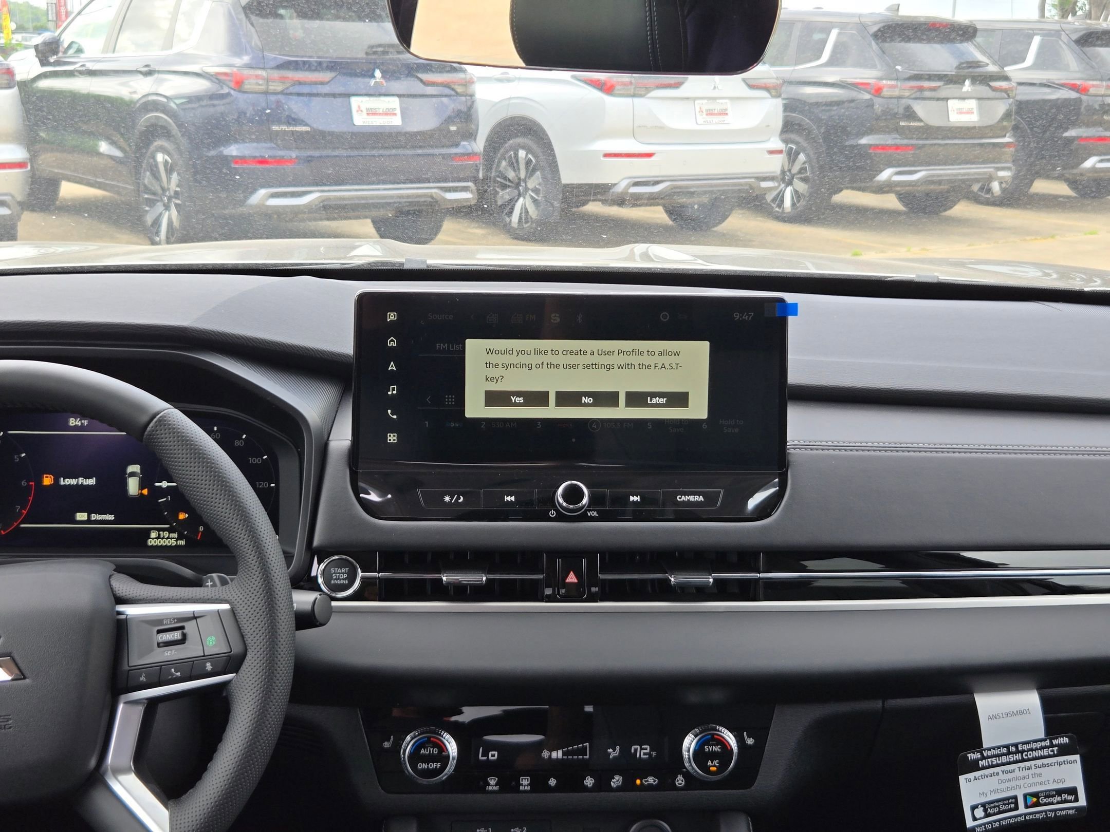 New 2026 Mitsubishi Outlander SE FWD image 16