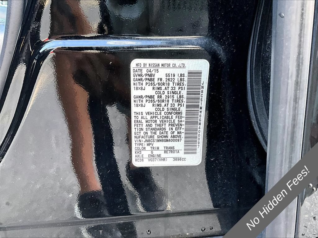 Used 2016 INFINITI QX70 AWD w/ Premium Package image 26