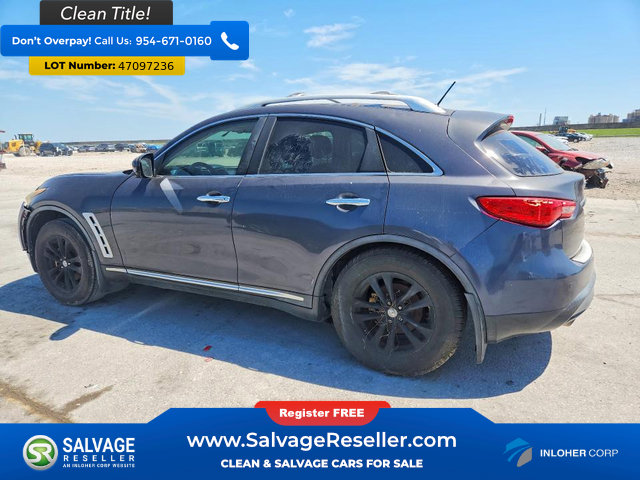 Used 2010 INFINITI FX35 AWD w/ Navigation Pkg image 3
