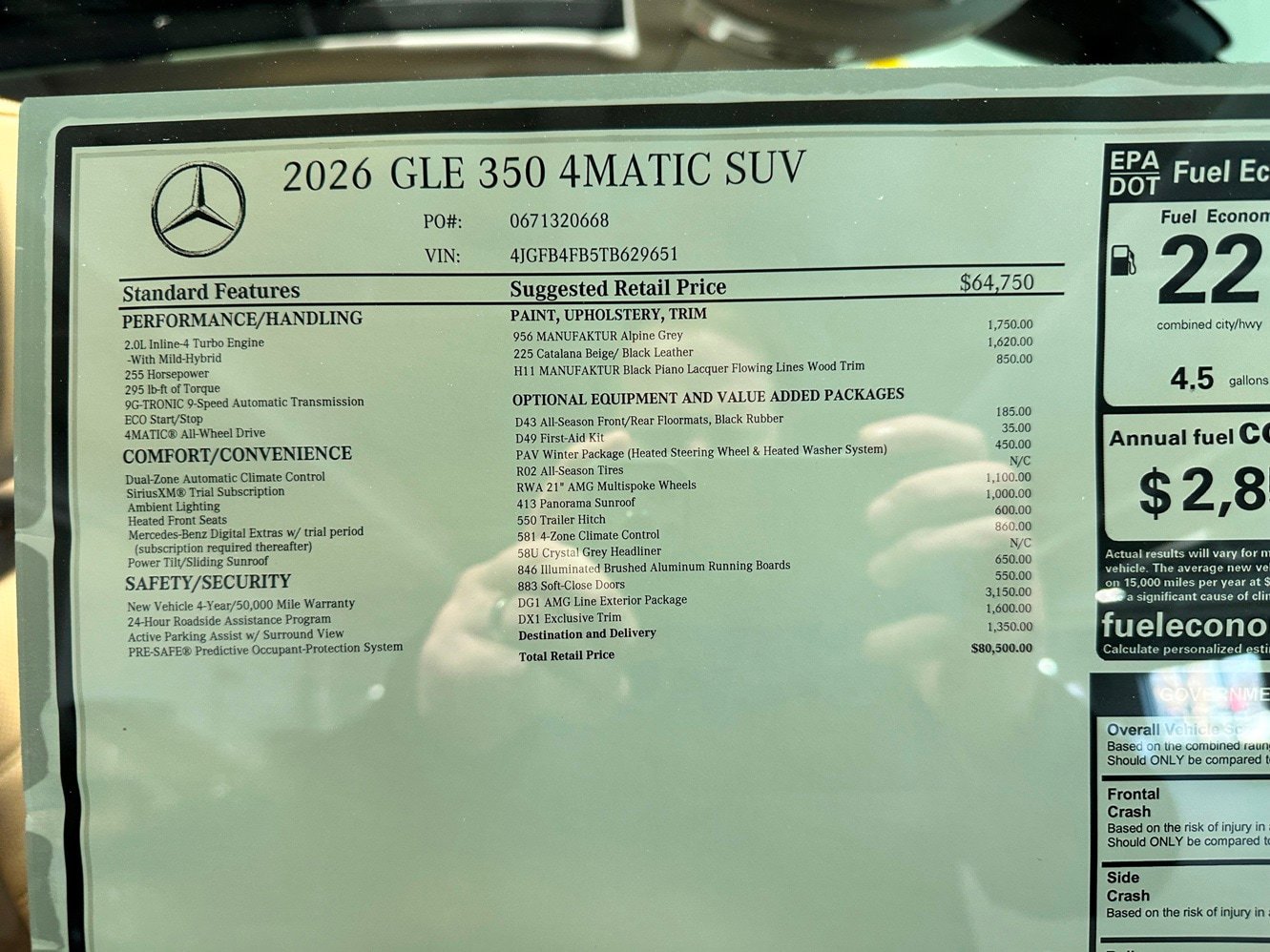 New 2026 Mercedes-Benz GLE 350 4MATIC image 17