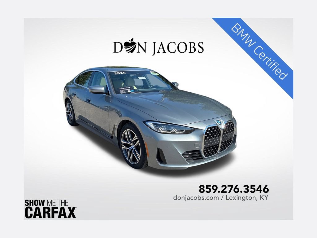 Certified 2024 BMW 430i Gran Coupe w/ Premium Package