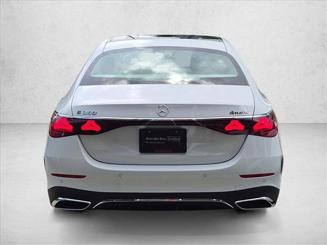 Certified 2024 Mercedes-Benz E 350 4MATIC Sedan image 7
