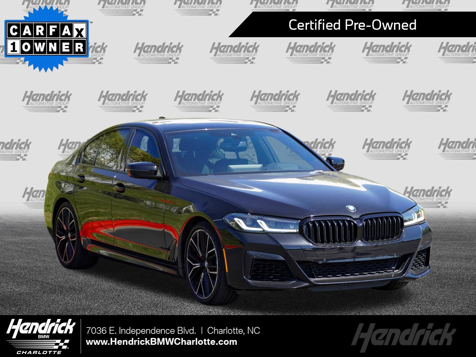 Certified 2023 BMW 540i w/ M Sport Package RWD image 1