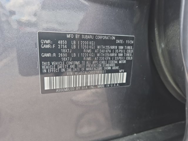 Used 2025 Subaru Outback Onyx Edition AWD/4WD image 32