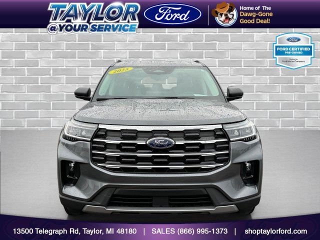 Certified 2025 Ford Explorer Active w/ Active Comfort Package AWD/4WD image 2
