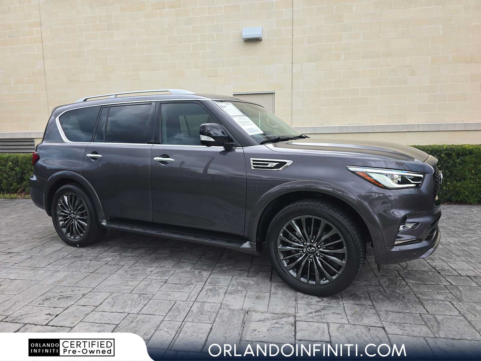 Certified 2023 INFINITI QX80 Premium Select w/ Cargo Package