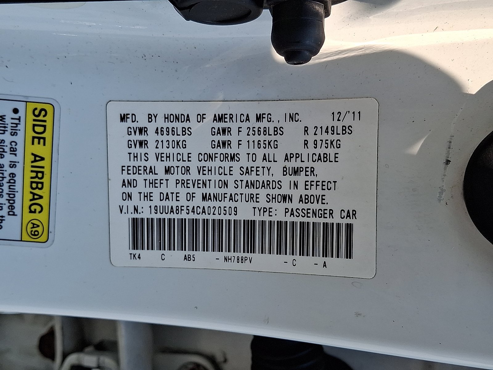 Used 2012 Acura TL w/ Technology Package FWD image 26
