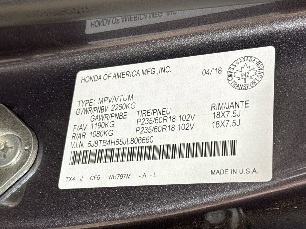 Used 2018 Acura RDX w/ Technology Package AWD/4WD image 37