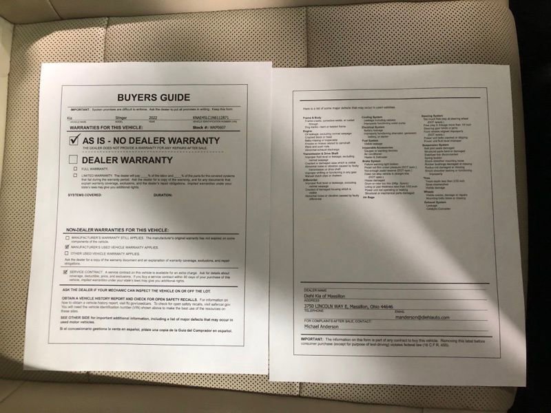 Certified 2022 Kia Stinger GT1 image 33