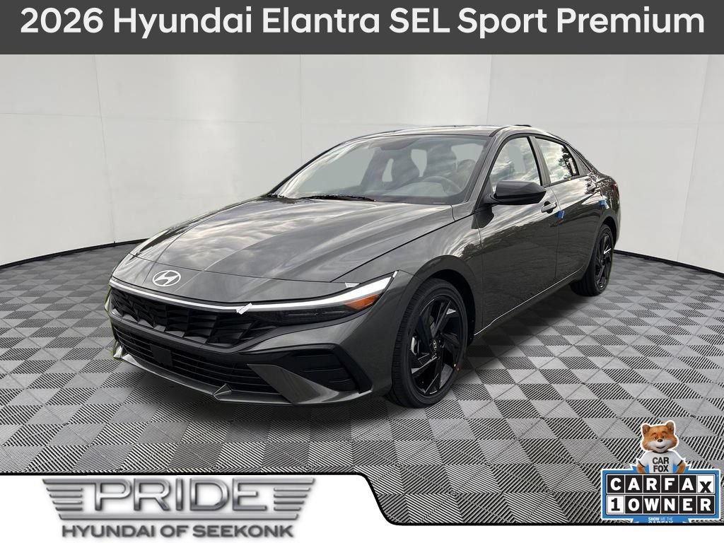 Certified 2026 Hyundai Elantra SEL Sport Premium FWD image 1