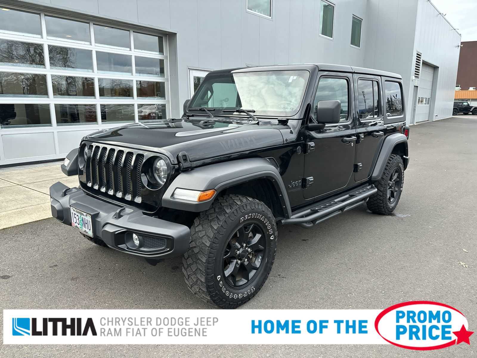 Certified 2021 Jeep Wrangler Unlimited Sport