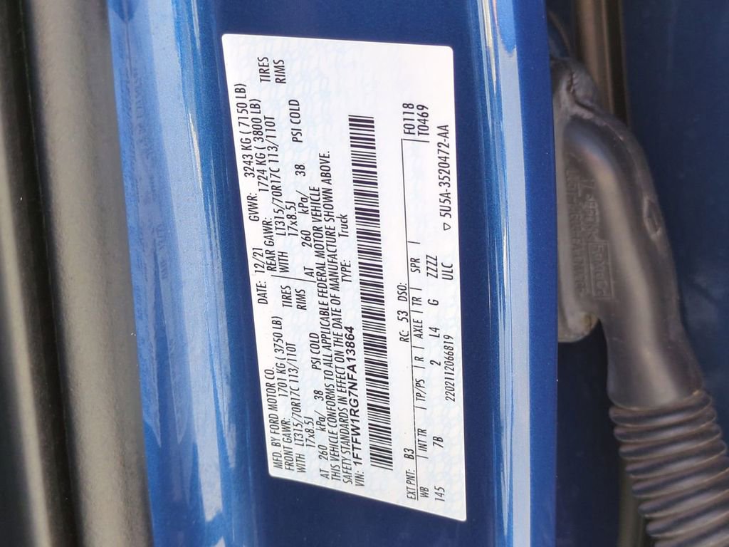 Used 2022 Ford F150 Raptor w/ Convenience Package image 32