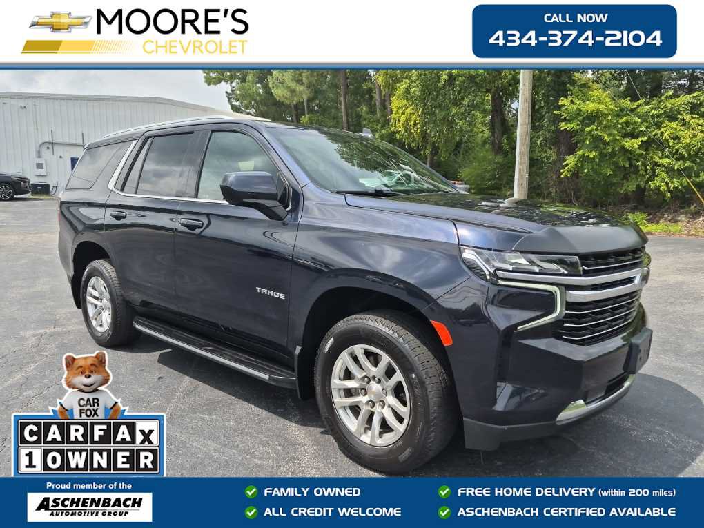 Used 2021 Chevrolet Tahoe LT AWD/4WD image 1
