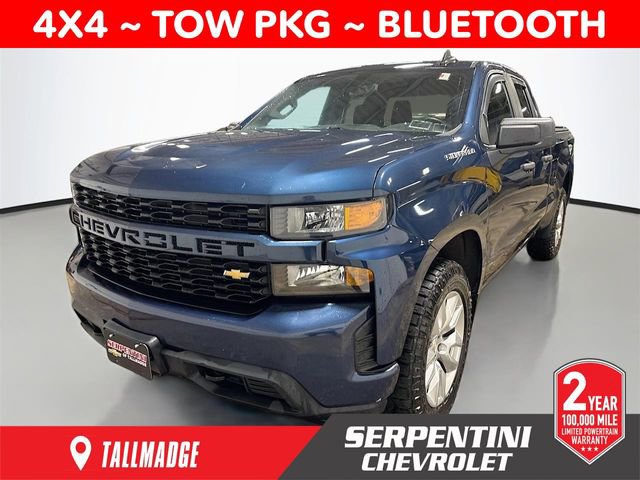 Used 2019 Chevrolet Silverado 1500 Custom w/ Custom Convenience Package AWD/4WD image 1