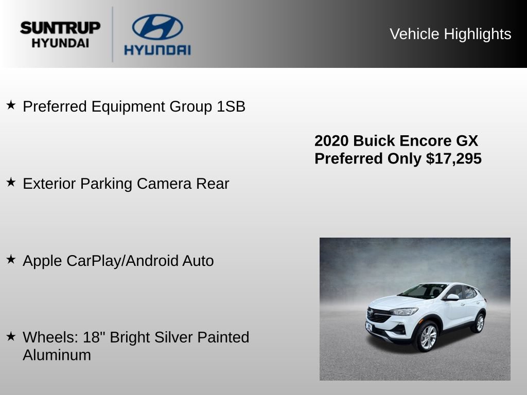 Used 2020 Buick Encore GX Preferred AWD/4WD image 8