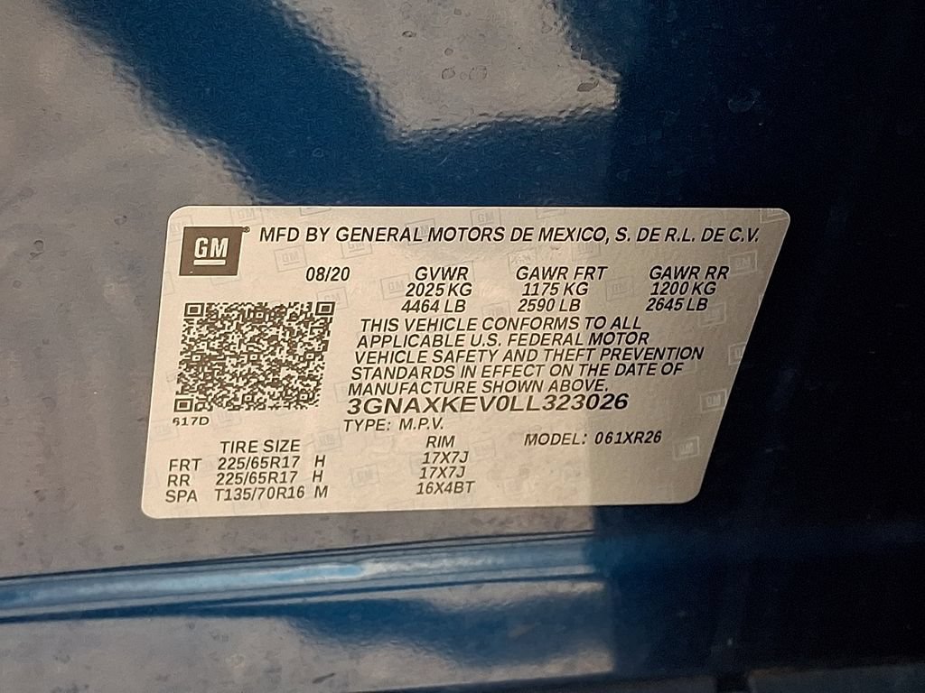 Used 2020 Chevrolet Equinox LT FWD image 28