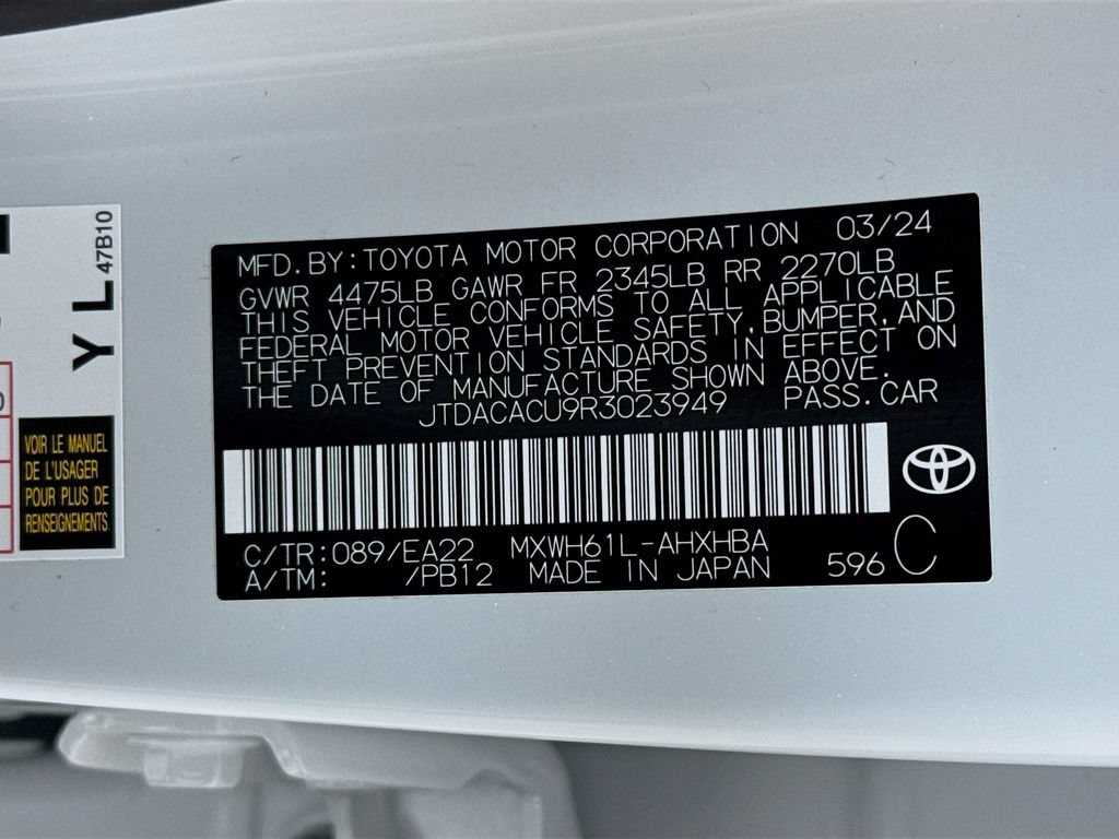 Certified 2024 Toyota Prius Prime Premium FWD image 34