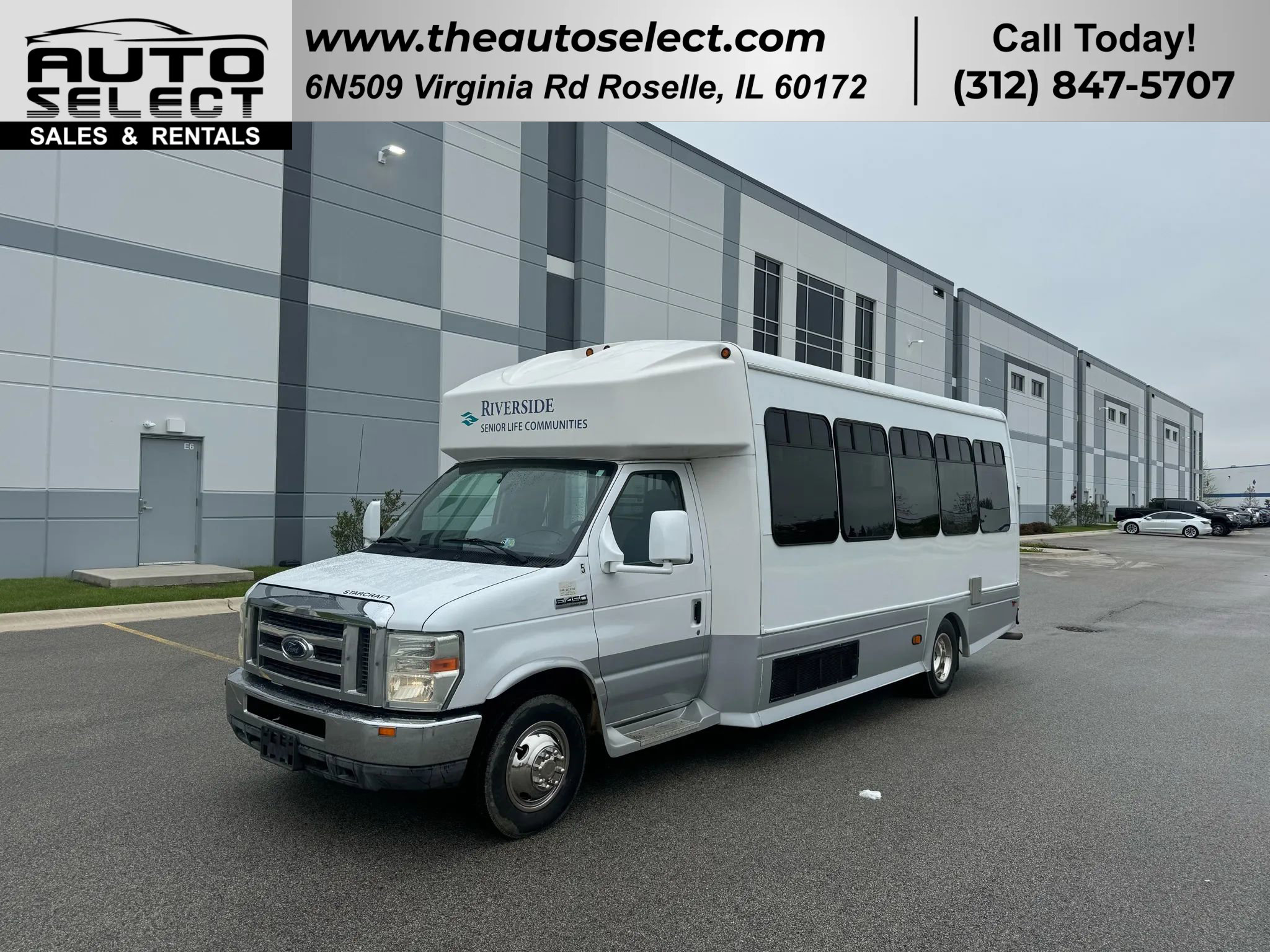 Used 2011 Ford E-450 and Econoline 450 Super Duty w/ Shuttle Bus Prep Pkg
