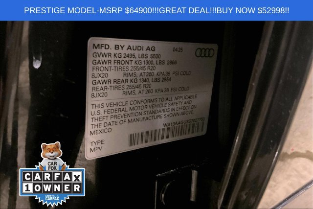 Used 2025 Audi Q5 Prestige AWD/4WD image 35
