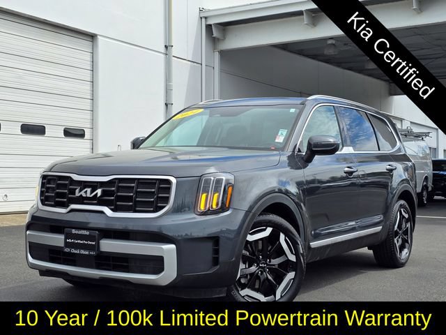Certified 2024 Kia Telluride S w/ S Sunroof Package