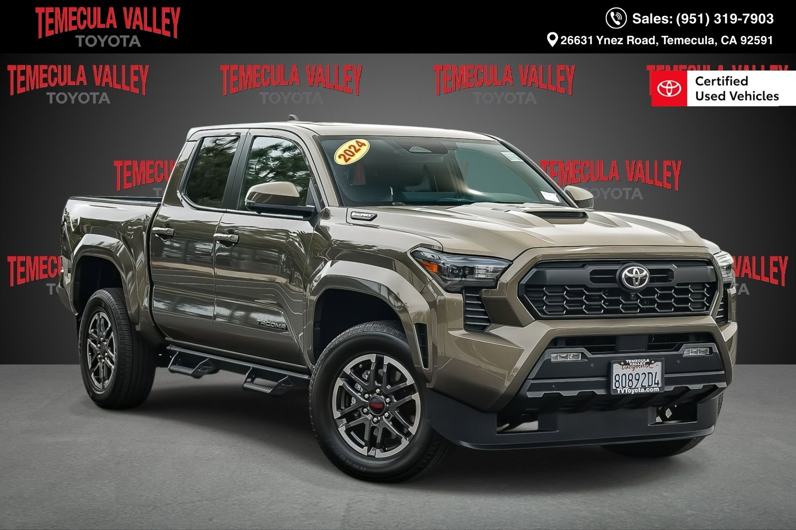 Certified 2024 Toyota Tacoma TRD Sport w/ TRD Sport Premium Package AWD/4WD image 1