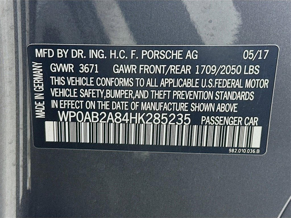 Used 2017 Porsche 718 Cayman S image 25