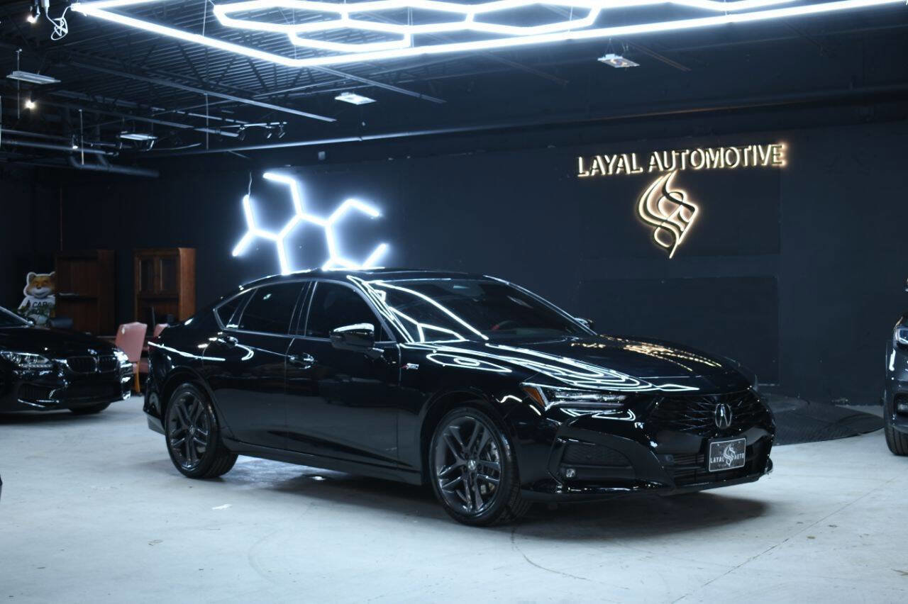 Used 2024 Acura TLX SH-AWD w/ A-SPEC Pkg image 3