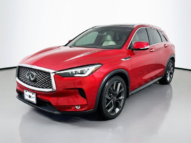 Used 2020 INFINITI QX50 Autograph w/ Premium White Leather Package
