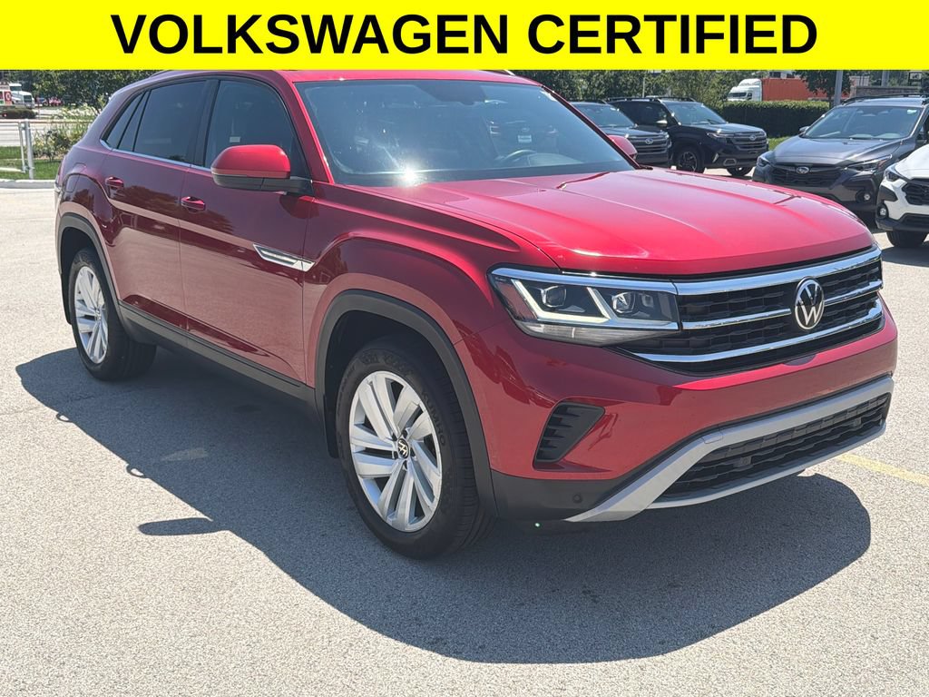 Certified 2023 Volkswagen Atlas Cross Sport SE w/ Panoramic Sunroof Package AWD/4WD image 1