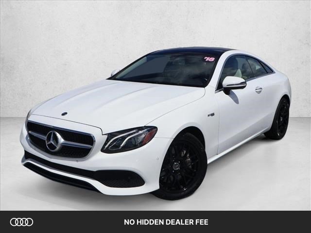 Used 2018 Mercedes-Benz E 400 4MATIC Coupe